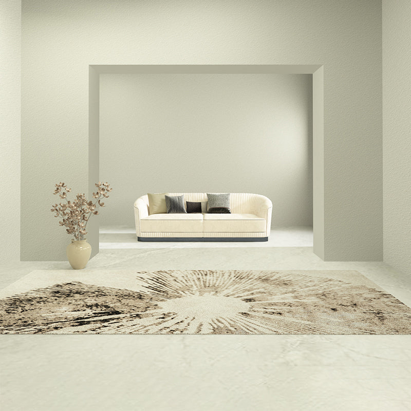 Simple Multicolor Glam Rug Synthetics Abstract Patterned Area Carpet Anti-Slip Stain-Resistant Rug for Home Decor Clearhalo 'Area Rug' 'Rug' 2225289