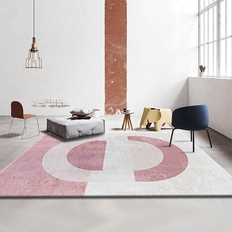 Simple Luxury Rug Multi-Colored Colorblock Carpet Pet Friendly Stain-Resistant Indoor Rug for Living Room Clearhalo 'Area Rug' 'Rug' 2225475