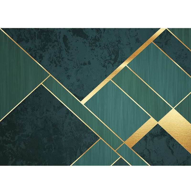 Modern Living Room Rug Morandi Color Colorblock Area Carpet Synthetics Non-Slip Washable Rug Blackish Green Clearhalo 'Area Rug' 'Rug' 2225493