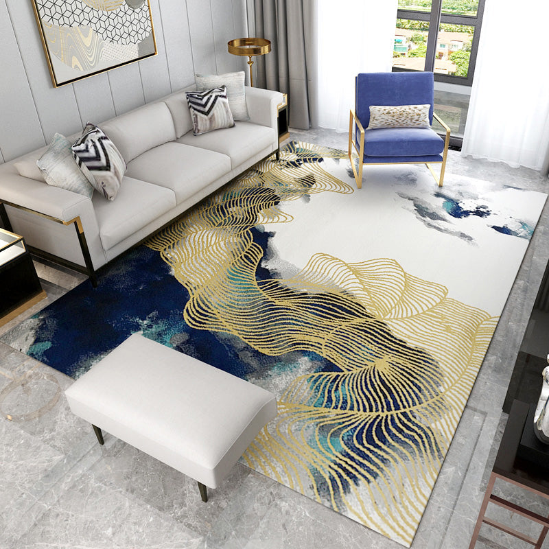 Chinese Oriental Pattern Rug Multi Colored Blended Carpet Pet Friendly Machine Washable Indoor Rug for Parlor Clearhalo 'Area Rug' 'Rug' 2227053