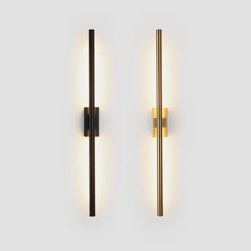 Linear Shaped LED Wall Mount Light Modern Acrylic Living Room Wall Light Fixture Clearhalo 'Cast Iron' 'Glass' 'Industrial' 'Modern wall lights' 'Modern' 'Tiffany' 'Traditional wall lights' 'Wall Lamps & Sconces' 'Wall Lights' Lighting' 2236403