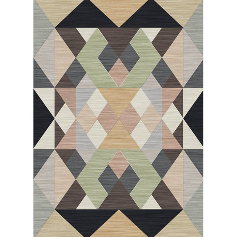 Cute Kids Room Rug Multi-Color Animal Pattern Rug Synthetics Anti-Slip Backing Easy Care Carpet Clearhalo 'Area Rug' 'Modern' 'Rugs' Rug' 2238373