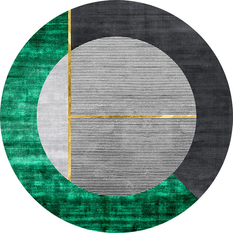 Western Abstract Print Rug Multi-Color Polypropylene Rug Non-Slip Backing Washable Carpet for Decoration Clearhalo 'Area Rug' 'Rug' 2238521