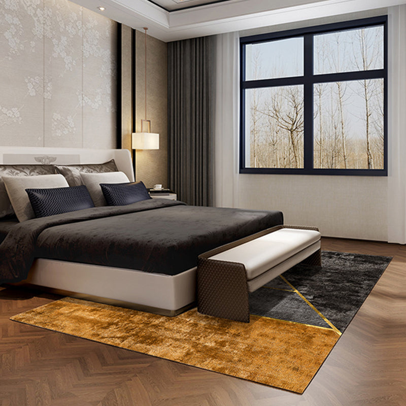 Nordic Living Room Rug Multi Color Geometric Print Indoor Rug Polyster Pet Friendly Stain-Resistant Carpet Yellow Clearhalo 'Area Rug' 'Rug' 2238565