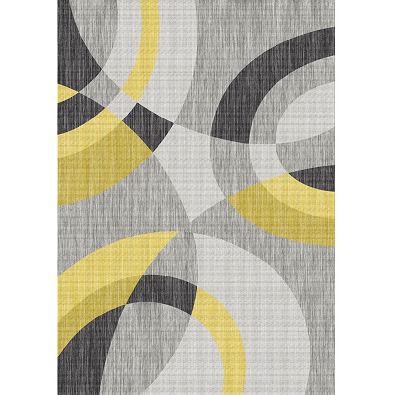 Novelty Geometric Rug Multi-Color Polyster Area Carpet Pet Friendly Stain-Resistant Indoor Rug for Living Room Clearhalo 'Area Rug' 'Rug' 2238631