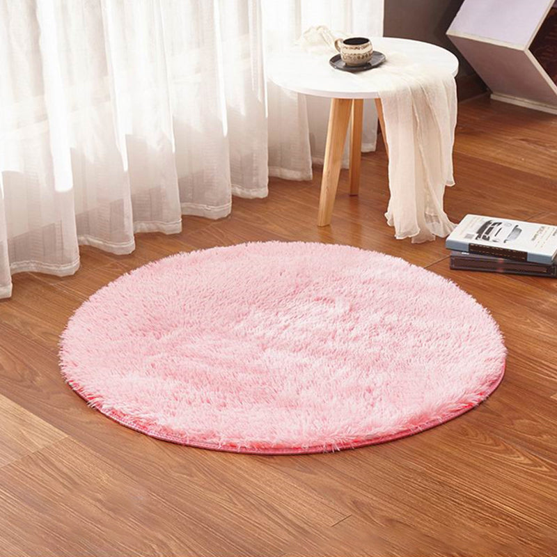 Casual Home Decor Rug Multi Color Plain Area Rug Polypropylene Non-Slip Backing Pet Friendly Carpet