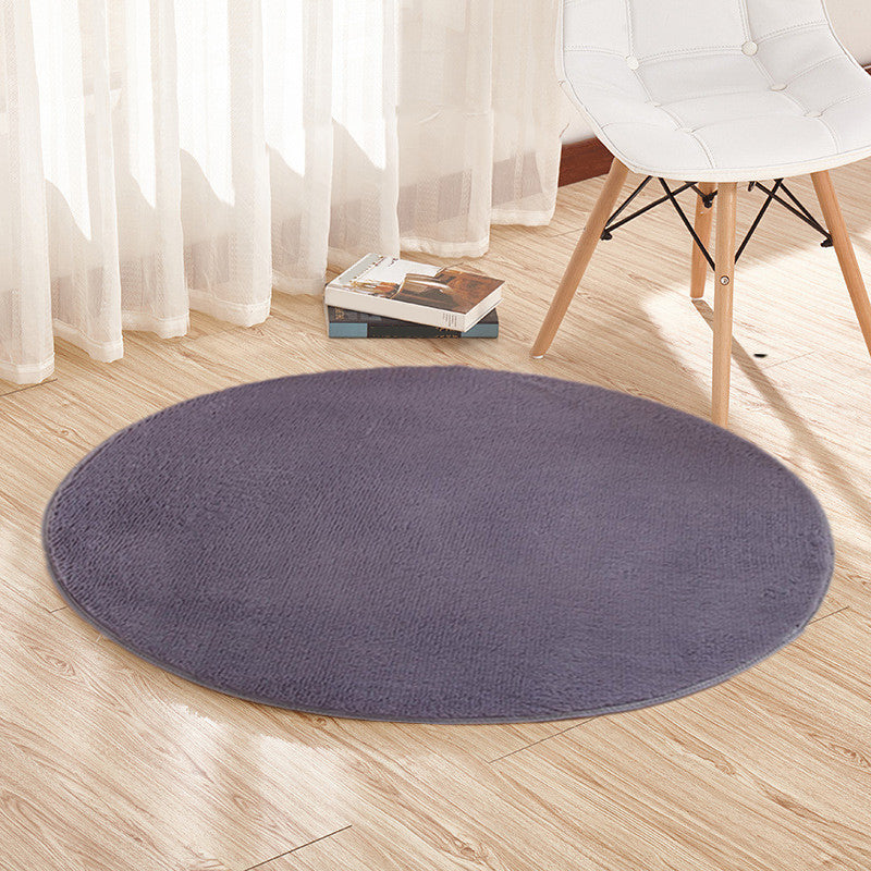 Casual Home Decor Rug Multi Color Plain Area Rug Polypropylene Non-Slip Backing Pet Friendly Carpet
