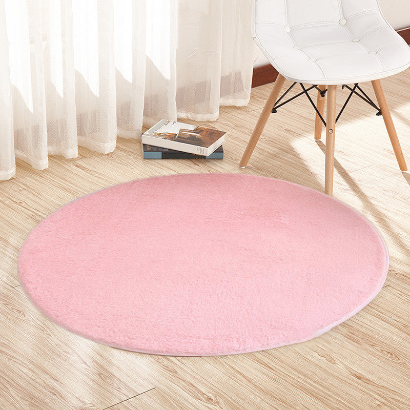 Casual Home Decor Rug Multi Color Plain Area Rug Polypropylene Non-Slip Backing Pet Friendly Carpet
