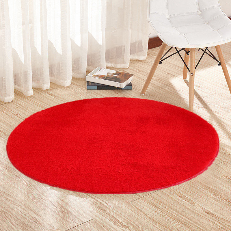 Casual Home Decor Rug Multi Color Plain Area Rug Polypropylene Non-Slip Backing Pet Friendly Carpet