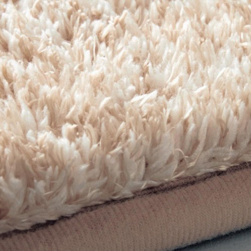 Simple Living Room Rug Multicolored Solid Color Carpet Machine Washable Non-Slip Easy Care Rug