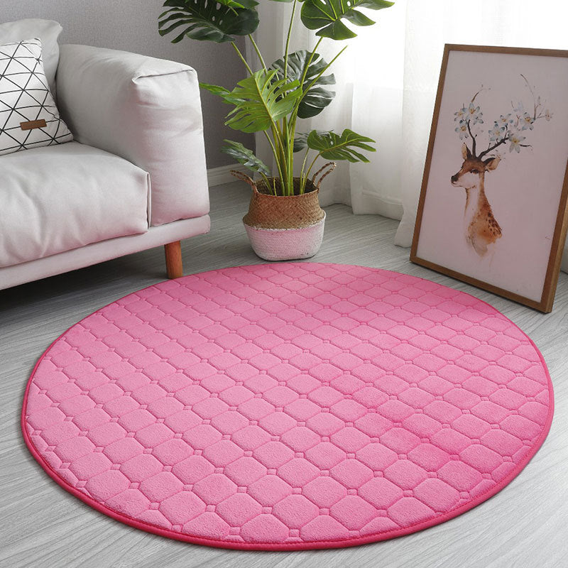 Casual Living Room Rug Multi-Colored Plaid Area Carpet Polypropylene Pet Friendly Washable Area Rug Clearhalo 'Area Rug' 'Casual' 'Rugs' Rug' 2238942