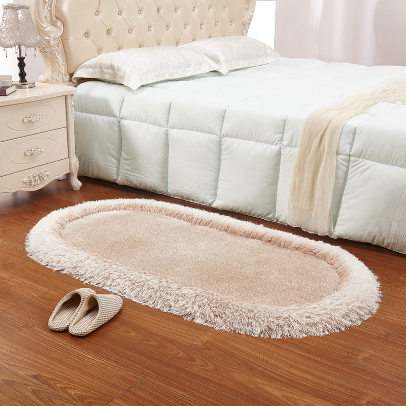 Casual Bedroom Rug Multi Colored Solid Color Area Carpet Polyster Anti-Slip Backing Stain-Resistant Rug Clearhalo 'Area Rug' 'Casual' 'Rugs' Rug' 2238959