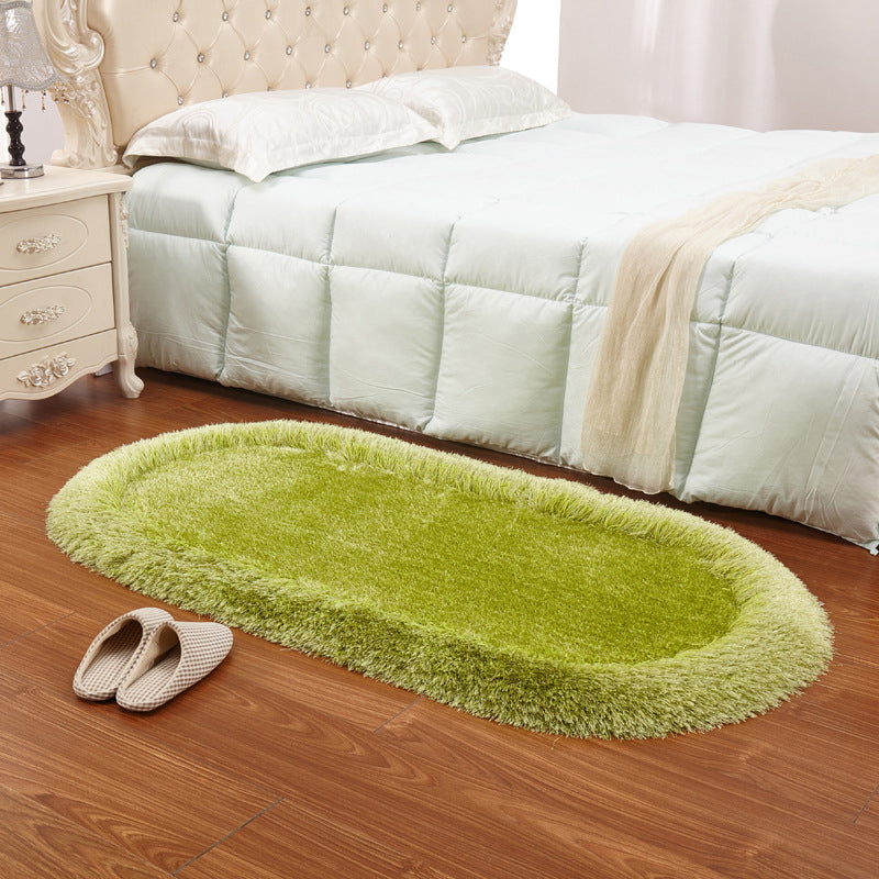Casual Bedroom Rug Multi Colored Solid Color Area Carpet Polyster Anti-Slip Backing Stain-Resistant Rug Clearhalo 'Area Rug' 'Casual' 'Rugs' Rug' 2238965