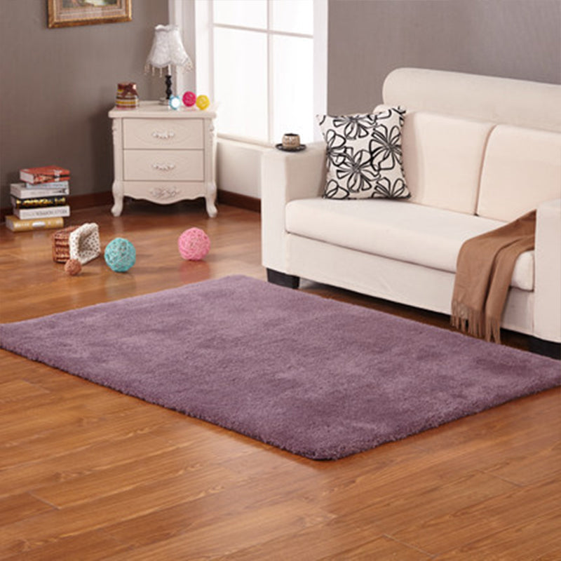 Casual Plain Rug Multi Colored Polypropylene Area Carpet Non-Slip Backing Washable Easy Care Rug for Room Clearhalo 'Area Rug' 'Casual' 'Rugs' Rug' 2239345