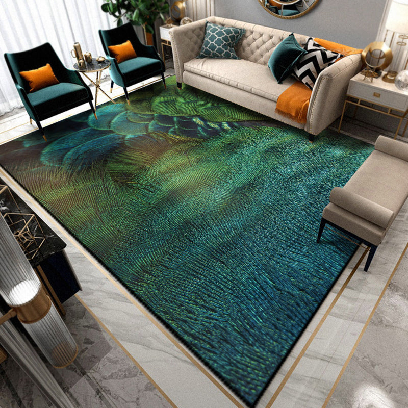 Multicolor Living Room Rug Unique Animal Print Rug Polypropylene Pet Friendly Washable Area Carpet Clearhalo 'Area Rug' 'Rug' 2239417