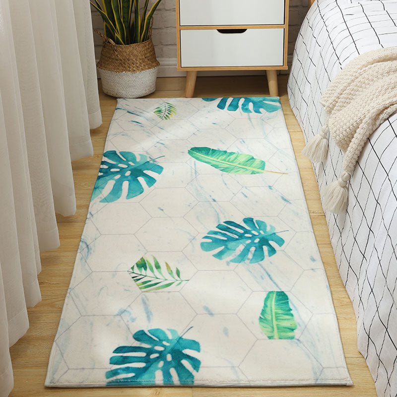 Nordic Home Decoration Rug Multi Color Country Print Carpet Anti-Slip Backing Easy Care Rug Blue Clearhalo 'Area Rug' 'Modern' 'Rugs' Rug' 2241870