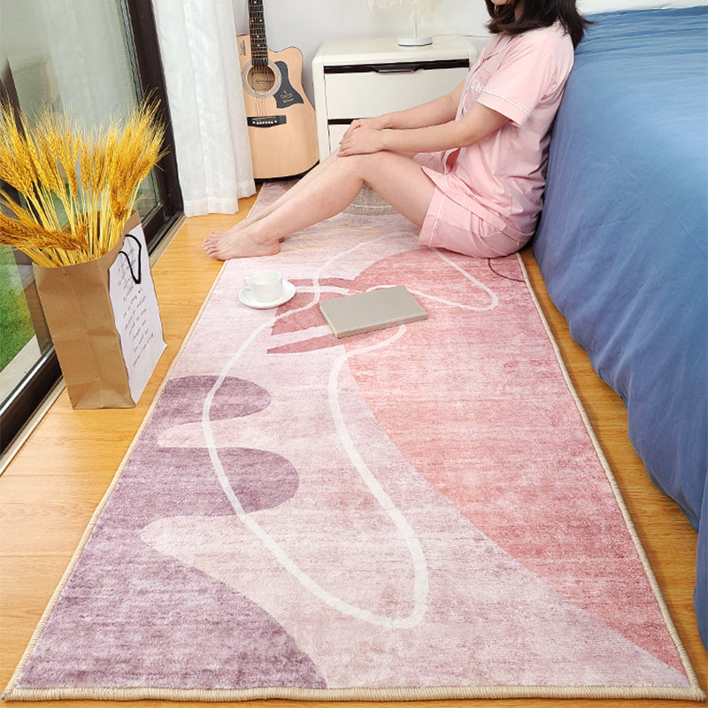 Western Home Decor Rug Multi Colored Colorblock Area Carpet Polypropylene Anti-Slip Machine Washable Rug Clearhalo 'Area Rug' 'Rug' 2241979