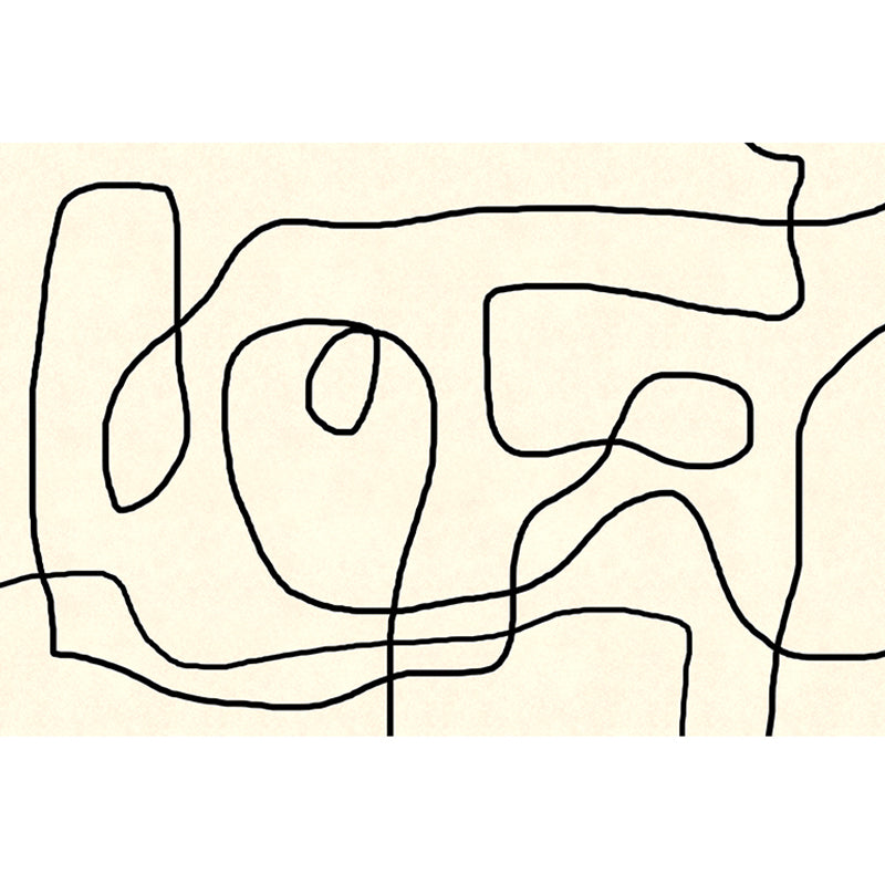 Southwestern Living Room Rug Multicolor Color Block Carpet Polypropylene Non-Slip Stain-Resistant Rug Beige Clearhalo 'Area Rug' 'Rug' 2242148