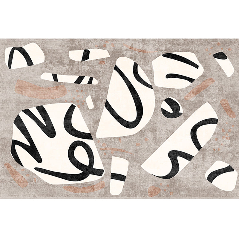 Southwestern Living Room Rug Multicolor Color Block Carpet Polypropylene Non-Slip Stain-Resistant Rug Brown Clearhalo 'Area Rug' 'Rug' 2242151