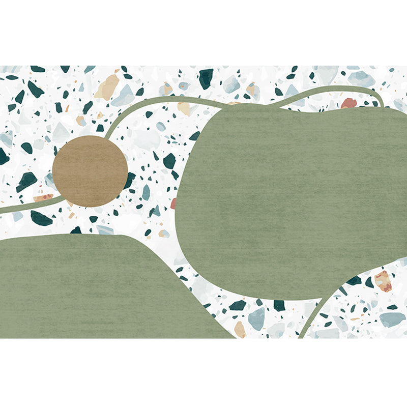 Southwestern Living Room Rug Multicolor Color Block Carpet Polypropylene Non-Slip Stain-Resistant Rug Green Clearhalo 'Area Rug' 'Rug' 2242152