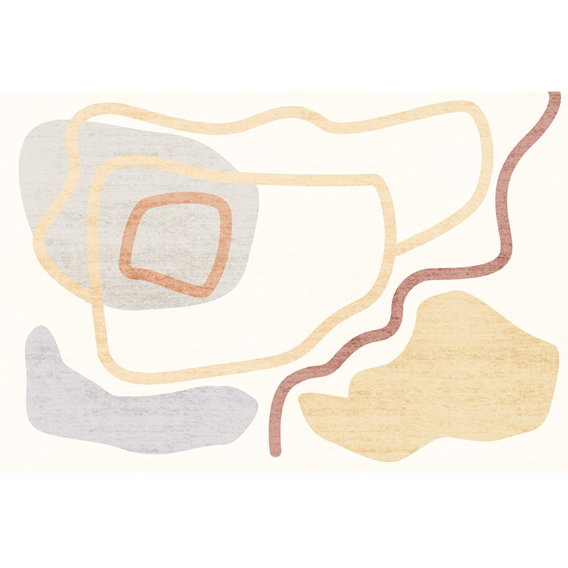 Southwestern Living Room Rug Multicolor Color Block Carpet Polypropylene Non-Slip Stain-Resistant Rug Yellow Clearhalo 'Area Rug' 'Rug' 2242153