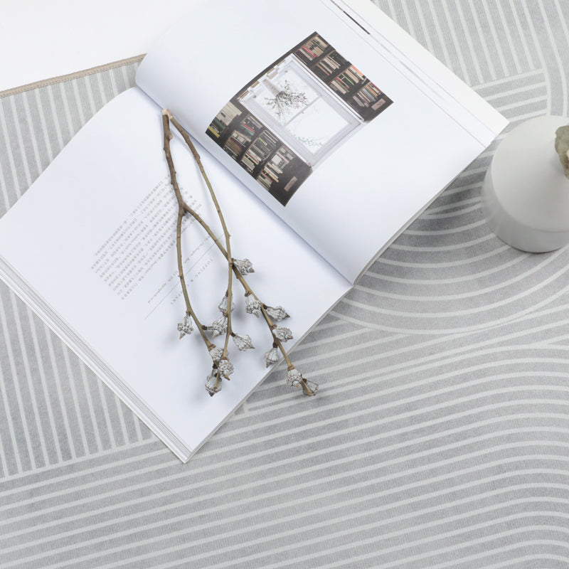 Simple Colorblocked Rug Multi-Color Polyster Carpet Non-Slip Backing Pet Friendly Indoor Rug for Decoration Clearhalo 'Area Rug' 'Rug' 2242163