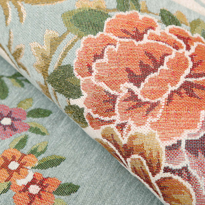 Retro Floral Printed Rug Multi-Color Luxury Area Carpet Synthetics Pet Friendly Easy Care Indoor Rug for Living Room Clearhalo 'Area Rug' 'Rugs' 'Vintage' Rug' 2242569