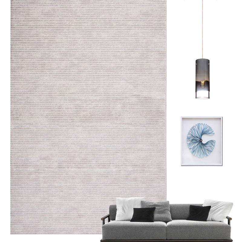 Nordic Stripe Printed Rug Multi Color Polyster Area Carpet Pet Friendly Stain-Resistant Easy Care Rug for Parlor Grey Clearhalo 'Area Rug' 'Rug' 2244459