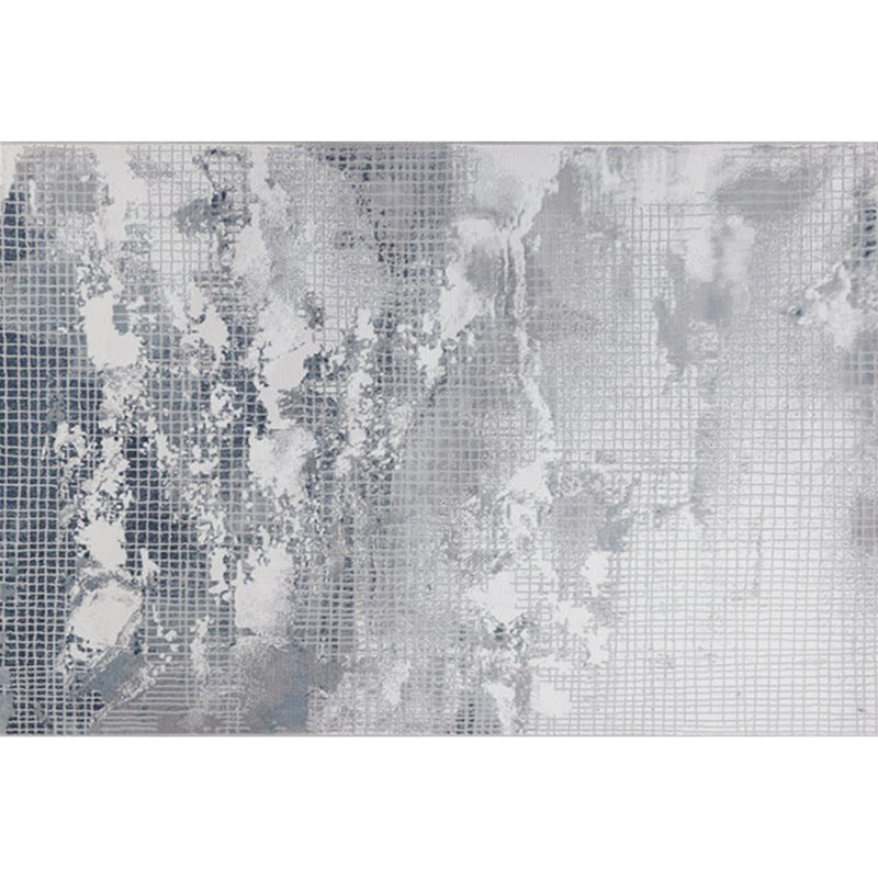 Multicolor Decoration Rug Simplicity Abstract Print Carpet Polypropylene Pet Friendly Washable Rug Dark Gray Clearhalo 'Area Rug' 'Rug' 2244487