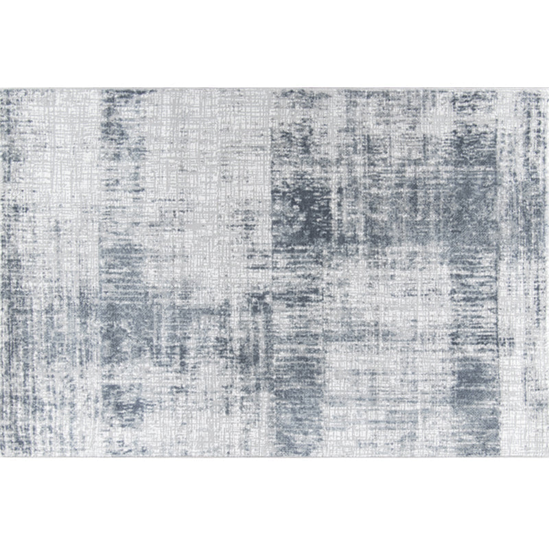 Simple Abstract Pattern Rug Multi Color Polyster Area Rug Pet Friendly Washable Easy Care Carpet for Room Light Gray Clearhalo 'Area Rug' 'Rug' 2244561