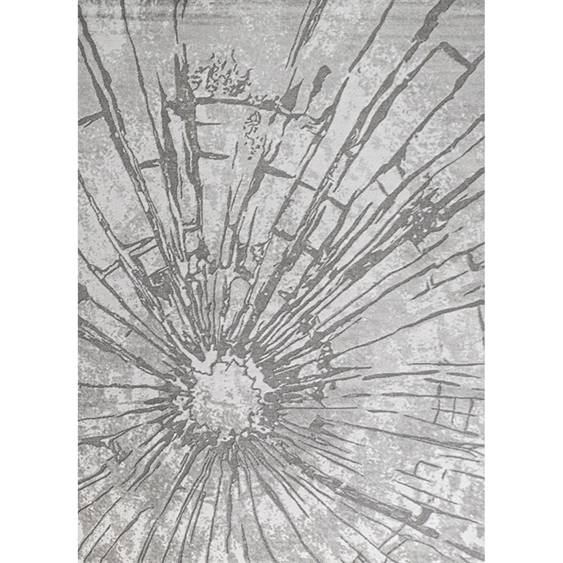 Simple Living Room Rug Multi-Color Abstract Print Area Carpet Synthetics Pet Friendly Easy Care Rug Light Gray-White Clearhalo 'Area Rug' 'Rug' 2244576