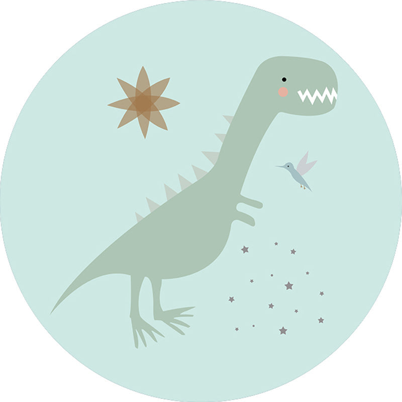 Multi-Color Creative Rug Polyster Cartoon Print Indoor Rug Anti-Slip Backing Pet Friendly Rug for Kids Green Clearhalo 'Area Rug' 'Rug' 2244839