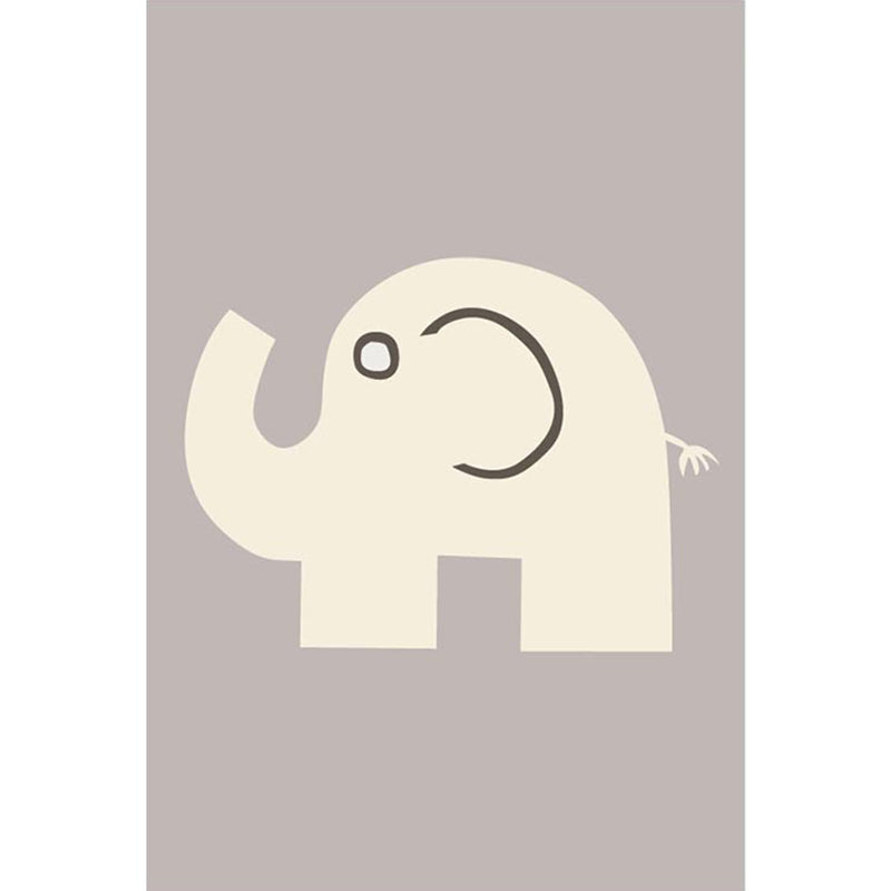 Novelty Childrens Rug Multicolor Cartoon Indoor Rug Synthetics Non-Slip Stain-Resistant Washable Carpet Gray-Khaki Clearhalo 'Area Rug' 'Rug' 2244951