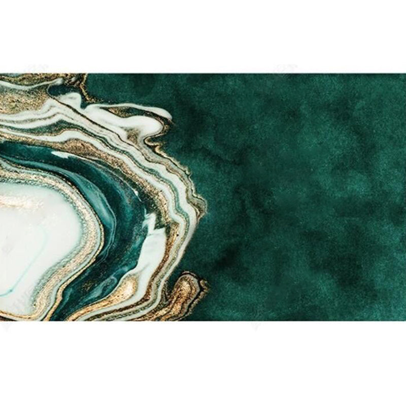 Luxury Living Room Rug Multi Colored Geo Printed Indoor Rug Polypropylene Non-Slip Pet Friendly Carpet Green Clearhalo 'Area Rug' 'Rug' 2245246