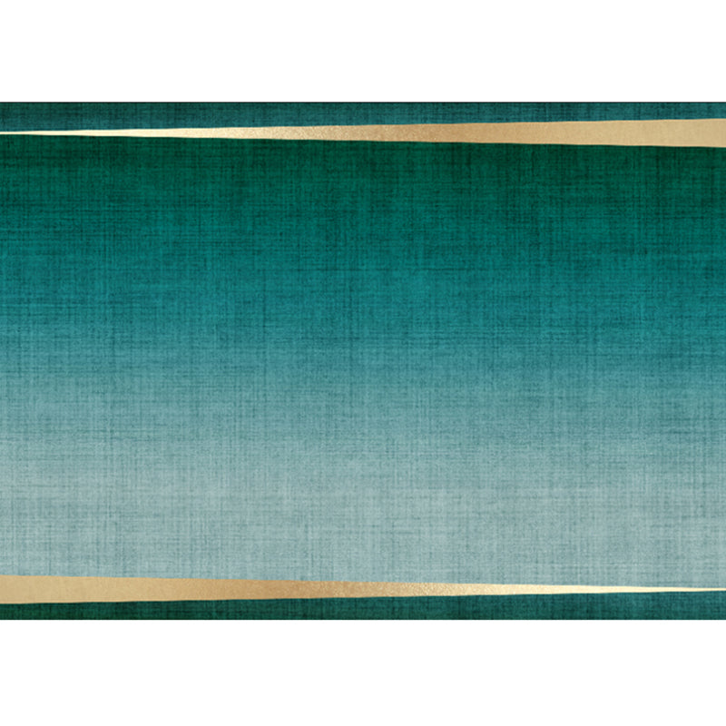 Luxury Living Room Rug Multi Colored Geo Printed Indoor Rug Polypropylene Non-Slip Pet Friendly Carpet Aqua Clearhalo 'Area Rug' 'Rug' 2245251