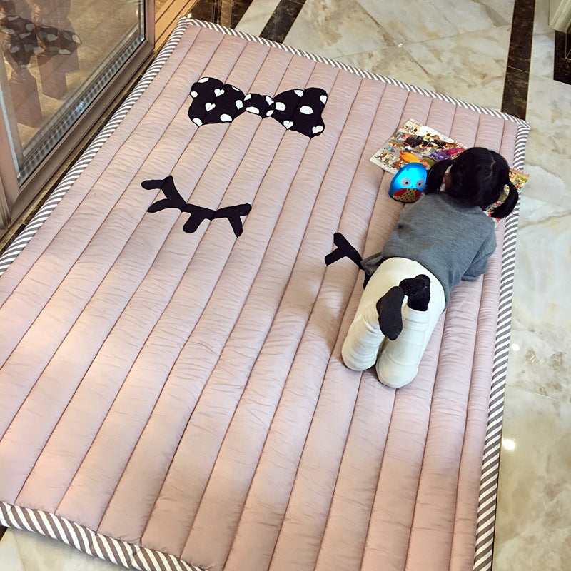 Multi-Color Comfort Rug Polyster Cartoon Animal Area Carpet Pet Friendly Easy Care Rug for Kids Bedroom Nude Pink 4'7" x 6'5" Clearhalo 'Area Rug' 'Rug' 2245961