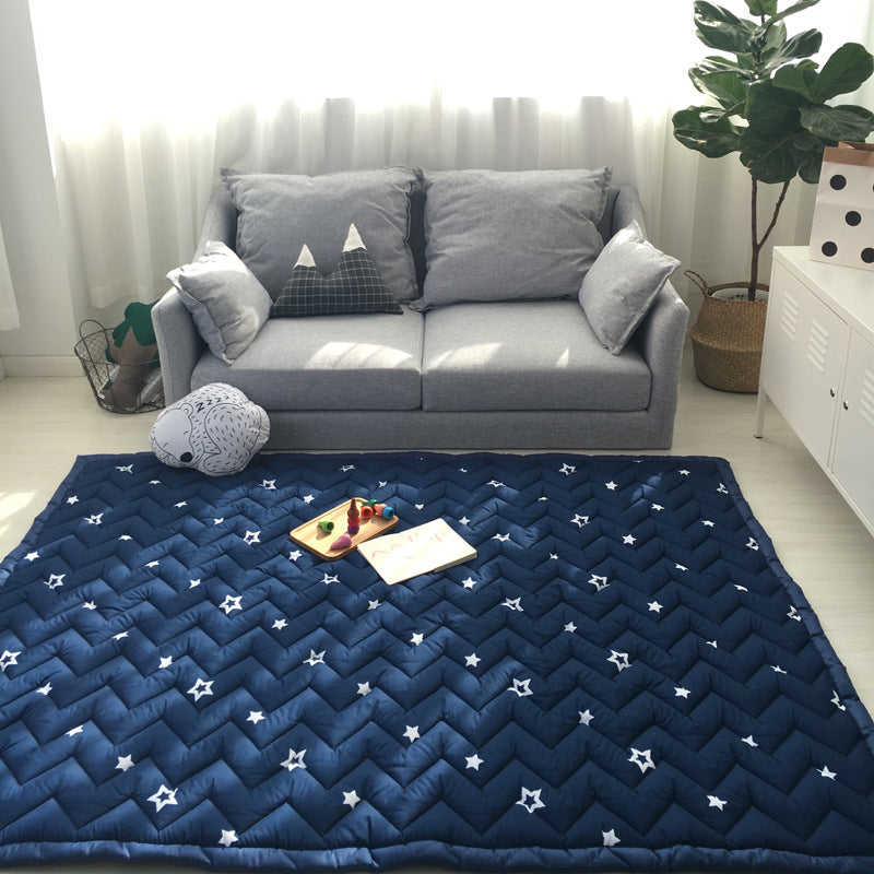 Multi-Color Comfort Rug Polyster Cartoon Animal Area Carpet Pet Friendly Easy Care Rug for Kids Bedroom Pewter 4'7" x 6'5" Clearhalo 'Area Rug' 'Rug' 2245972