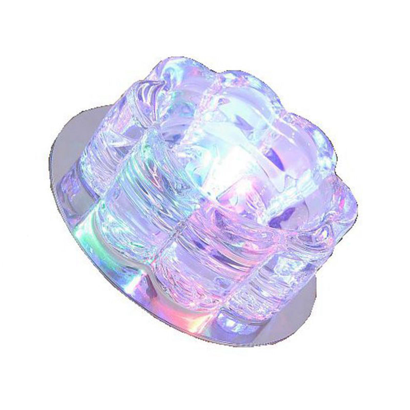 Blossom Crystal Flush Ceiling Light Contemporary Clear LED Flush Mount Lighting Fixture Clearhalo 'Ceiling Lights' 'Close To Ceiling Lights' 'Close to ceiling' 'Flush mount' Lighting' 2247655