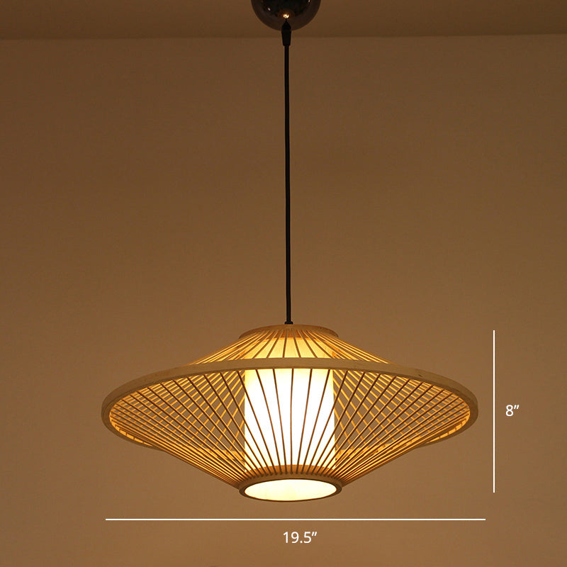 Minimalist Handcrafted Suspension Lighting Bamboo 1������Head Tea Room Pendant Ceiling Light in Wood Wood D Clearhalo 'Ceiling Lights' 'Pendant Lights' 'Pendants' Lighting' 2247975_20251ebe-090d-416b-b792-785ba3d8dab9