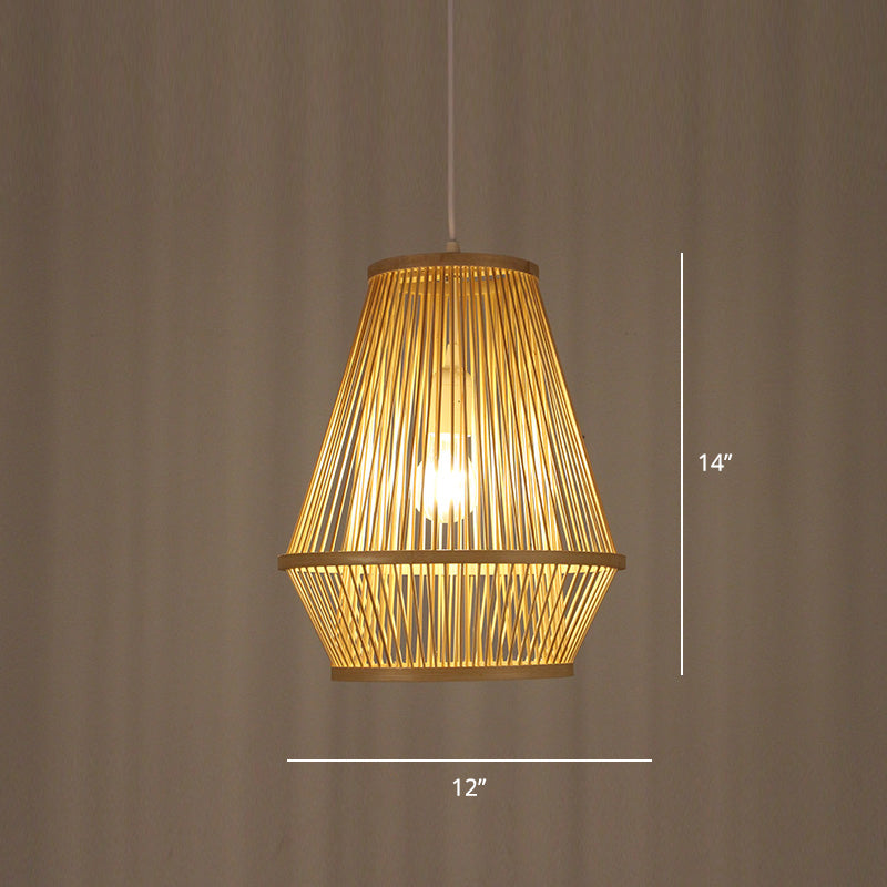 Minimalist Handcrafted Suspension Lighting Bamboo 1������Head Tea Room Pendant Ceiling Light in Wood Wood L Clearhalo 'Ceiling Lights' 'Pendant Lights' 'Pendants' Lighting' 2247981_b889265e-2c9c-4014-83f9-56932e087287