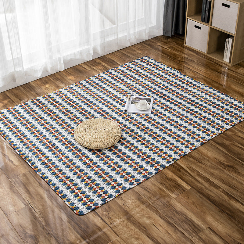 Comfort Childrens Room Rug Multi-Color Cartoon Rug Cotton Blend Pet Friendly Easy Care Carpet Grey Clearhalo 'Area Rug' 'Rug' 2250132