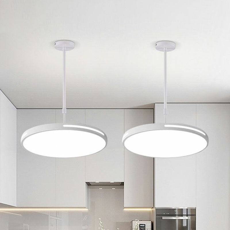Circular Meeting Room Chandelier Light Acrylic Simplicity LED Pendant Light Fixture Clearhalo 'Ceiling Lights' 'Chandeliers' 'Modern Chandeliers' 'Modern' Lighting' 2252835