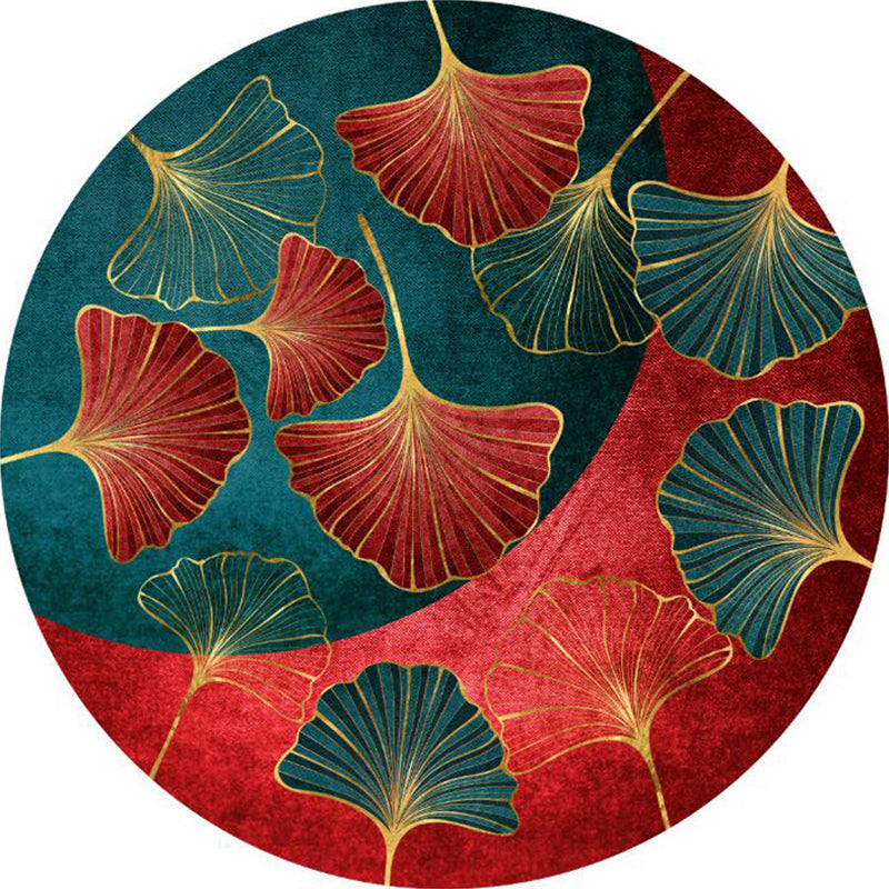 Grand Multicolor Printed Rug Polyester Chinese Rug Anti-Slip Washable Pet-Friendly Rug for Family Room Blackish Green Clearhalo 'Area Rug' 'Rug' 2257083