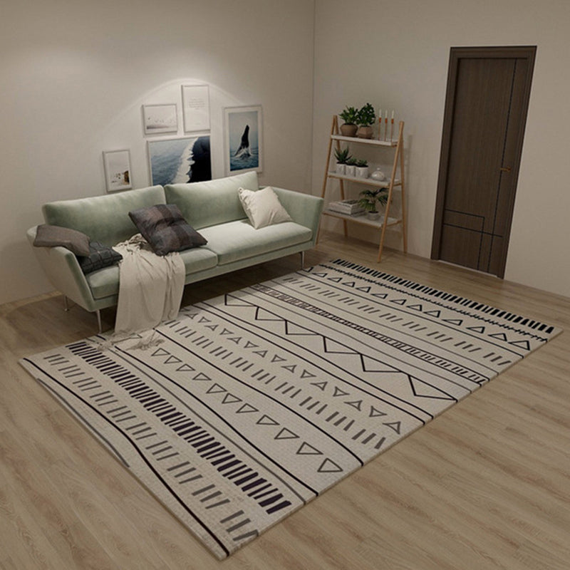 Western Tribal Print Rug Multi Color Synthetics Carpet Machine Washable Non-Slip Backing Stain Resistant Rug for Sitting Room Clearhalo 'Area Rug' 'Rugs' 'Southwestern' Rug' 2262483