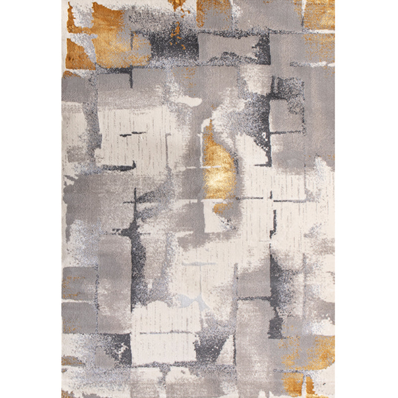 Industrial Living Room Rug Multicolor Aged Wall Look Rug Synthetics Stain Resistant Machine Washable Non-Slip Backing Rug Gray-Khaki Clearhalo 'Area Rug' 'Rug' 2262688