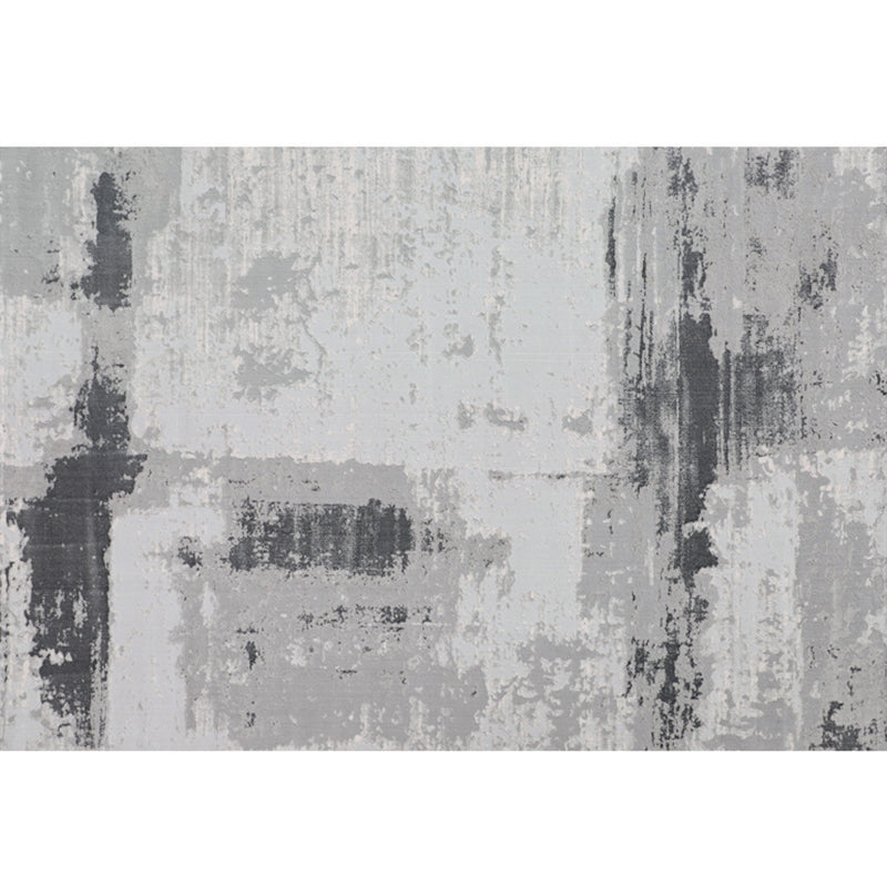 Chic Multicolor Steampunk Rug Synthetics Rustic Surface Look Rug Stain Resistant Non-Slip Washable Rug for Room Grey Clearhalo 'Area Rug' 'Rug' 2262815