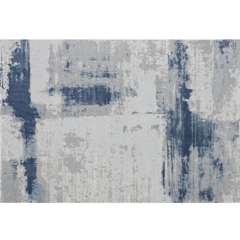 Chic Multicolor Steampunk Rug Synthetics Rustic Surface Look Rug Stain Resistant Non-Slip Washable Rug for Room Gray-Blue Clearhalo 'Area Rug' 'Rug' 2262824
