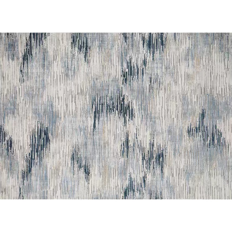 Multi Colored Impressionism Rug Polyester Industrial Style Carpet Washable Non-Slip Pet Friendly Rug for Home Deco Gray-Khaki Clearhalo 'Area Rug' 'Rug' 2262841