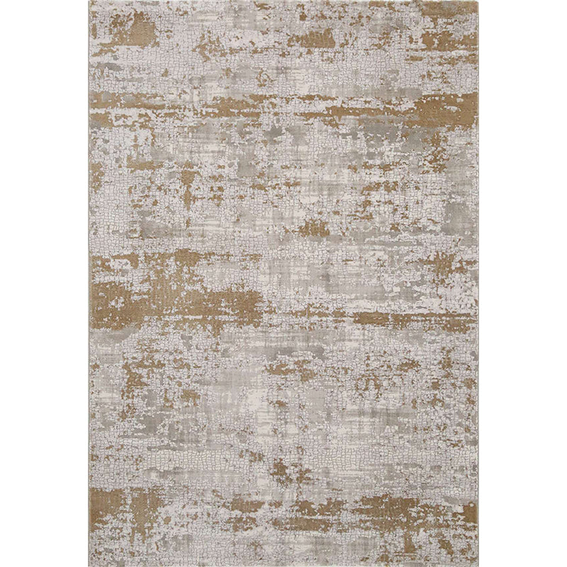 Industrial Rusted Pattern Rug Multicolor Polyester Rug Anti-Slip Backing Washable Pet Friendly Rug for Living Room Tan Clearhalo 'Area Rug' 'Rug' 2263050