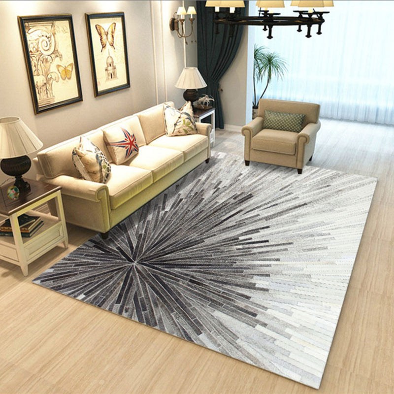 Punky Industrial Area Rug Multi Color Graffiti Abstract Rug Non-Slip Pet Friendly Stain Resistant Rug for Room Grey Clearhalo 'Area Rug' 'Rug' 2263059